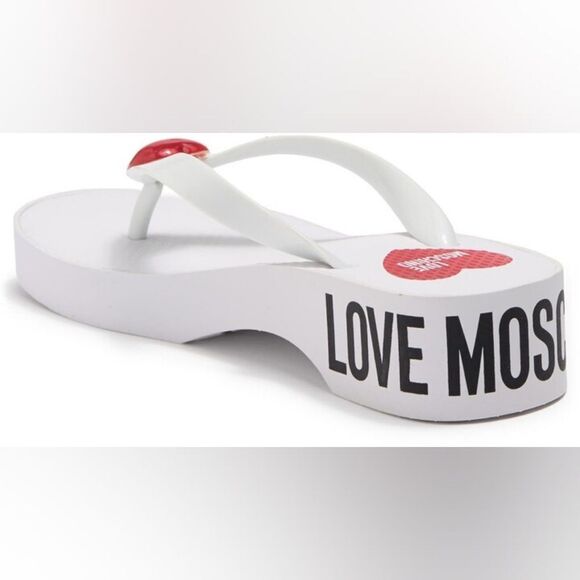 NIB Love Moschino Eva Platform Flip Flop Sandal - Picture 8 of 11